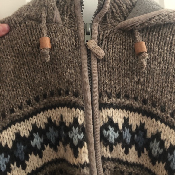 Heavy Warm Wool Laundromat Zip-Up - Picture 2 of 4